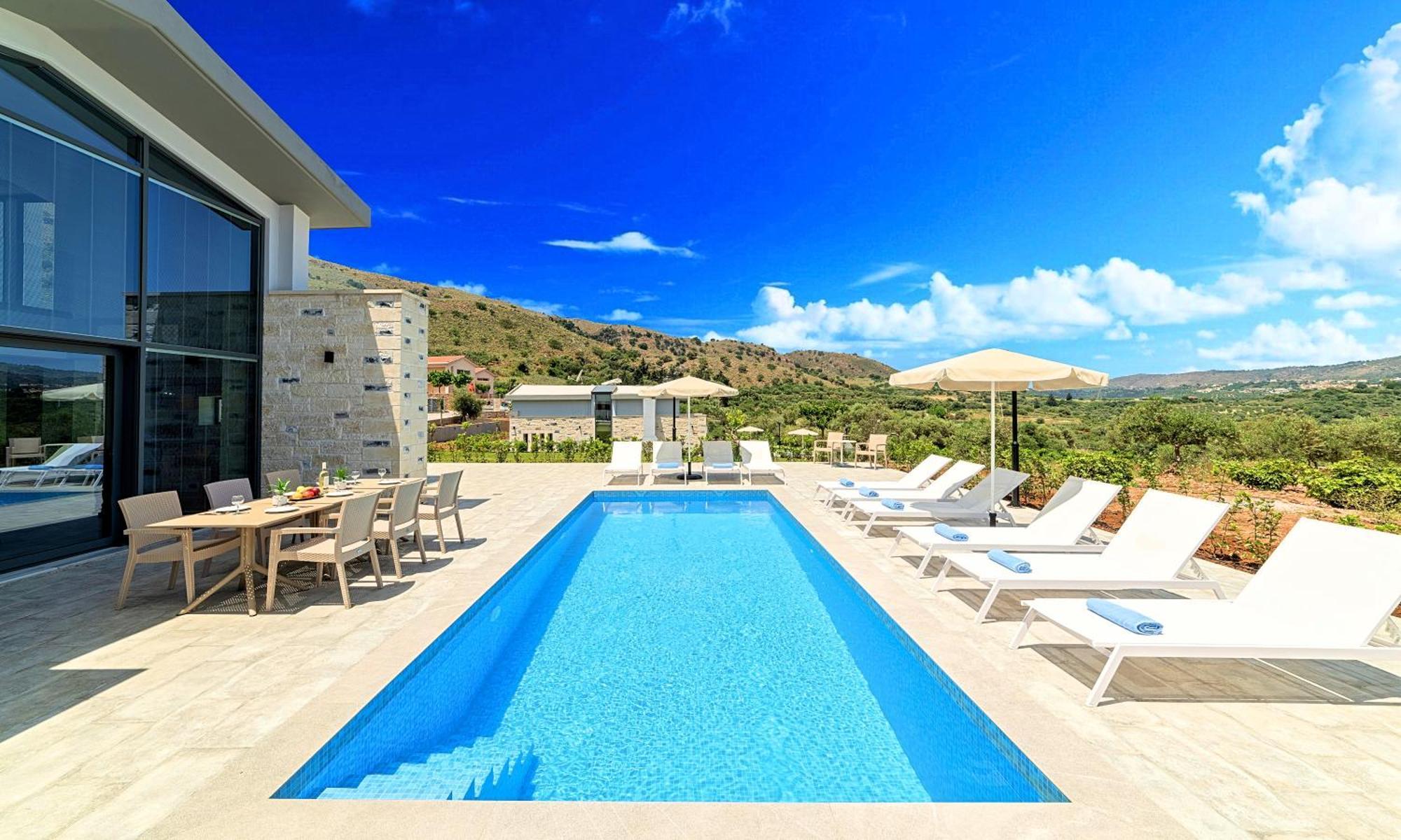 Moonlights Heated Pool * Georgioupoli